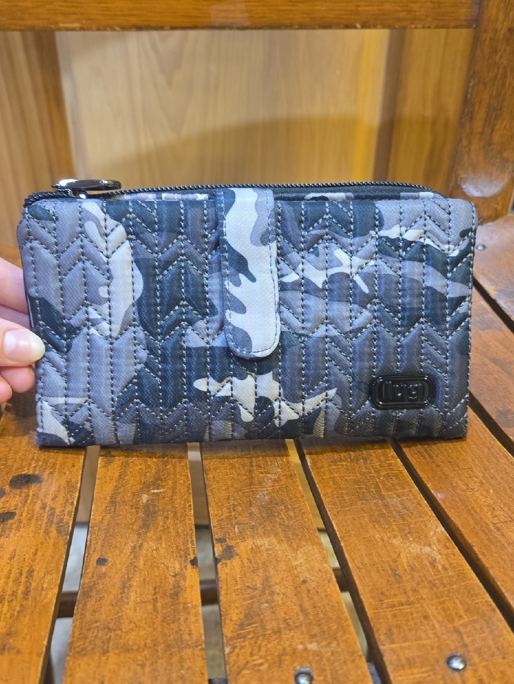 Lug Tram Wallet In Camo